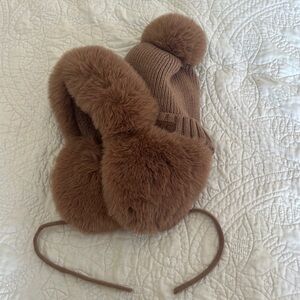 Womens Faux Fur Winter Hat